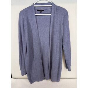 NWOT Cyrus Women's Blue Open Front Cardigan Sweater Size Medium